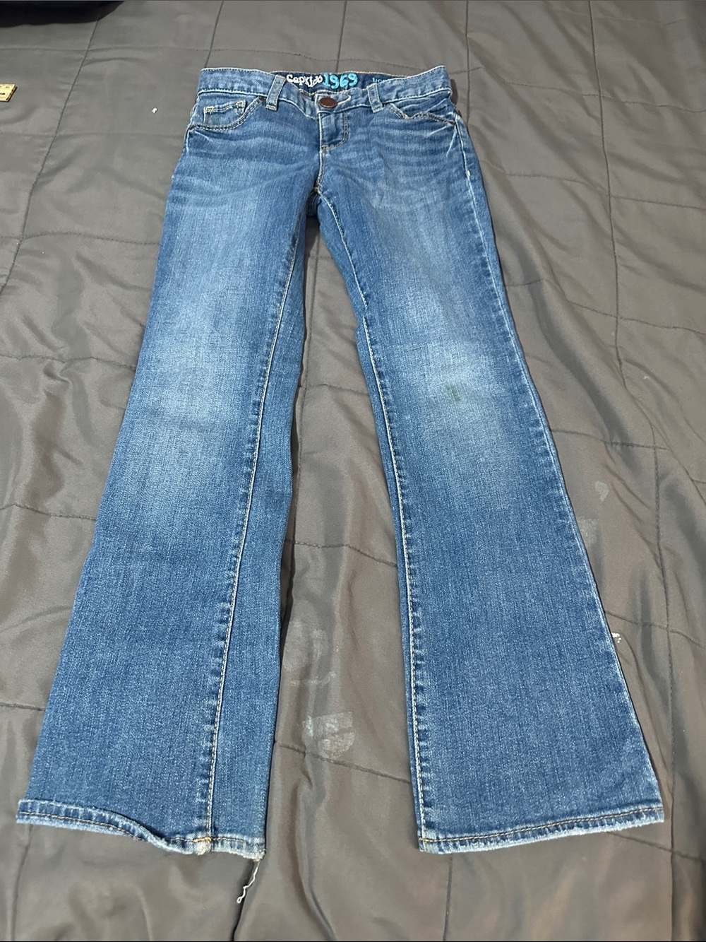 Gap 1969 Boot Cut Boot Cut Jeans Blue Girls Size 7